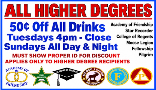 Higher Degree Discount